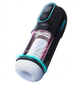 HK LETEN - Turbo Black Hole Masturbator Standard Edition (Chargeable - Black)